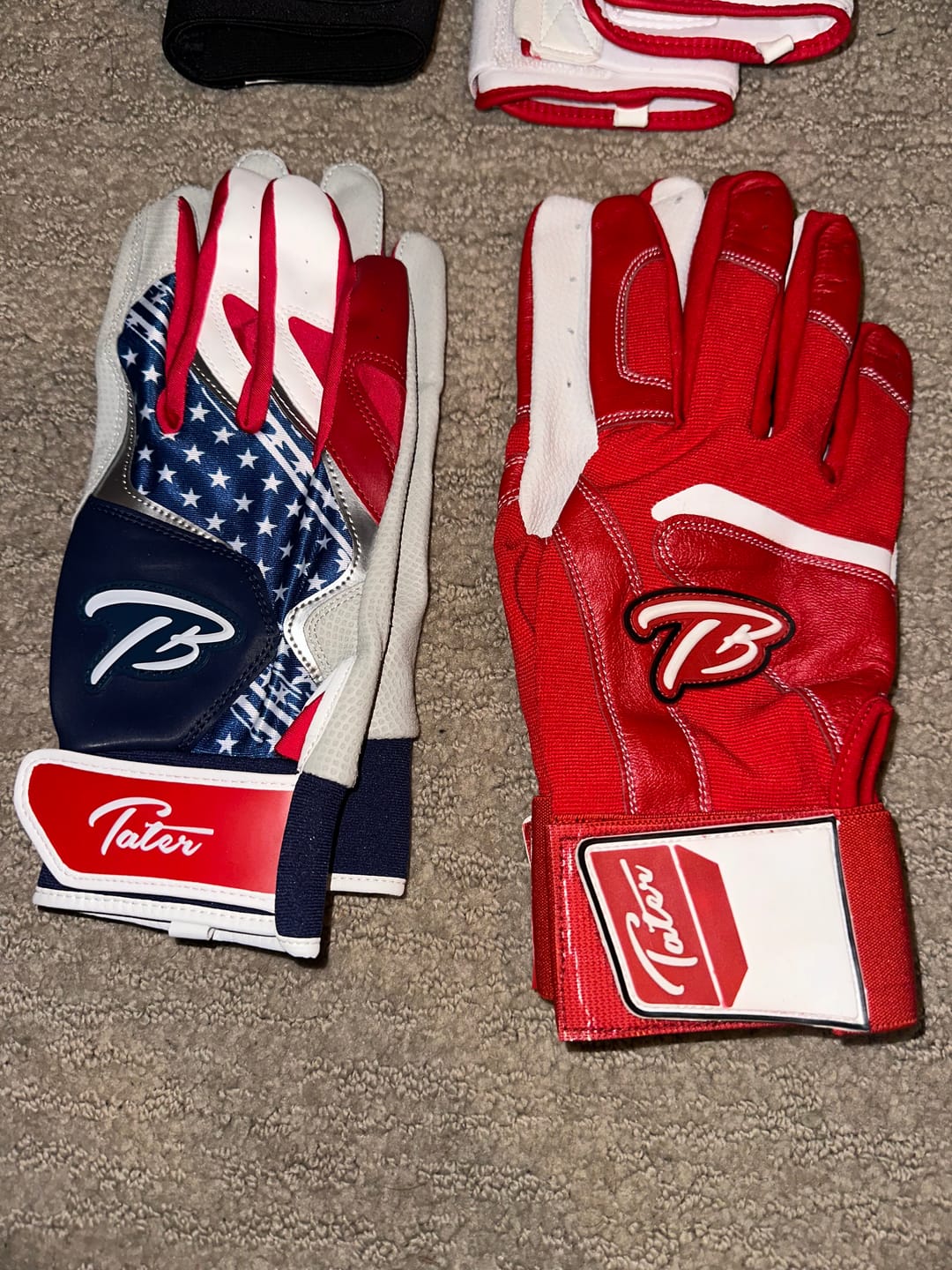 Customer photo review of Mystery Batting Gloves