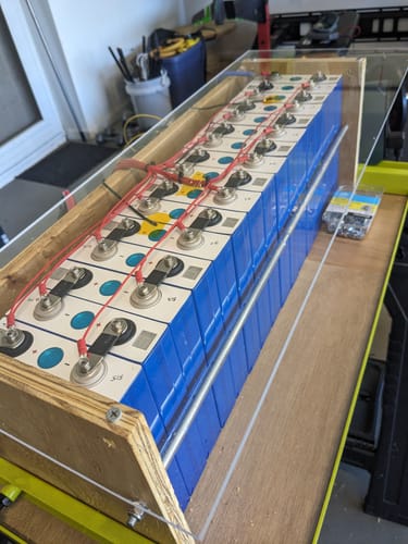 Customer photo review of EVE LF105 Grade A Cells - 3.2V LiFePO4 105Ah Battery