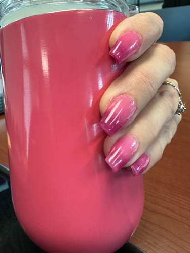 Customer photo review of Glass Shield UV Gel Top Coat