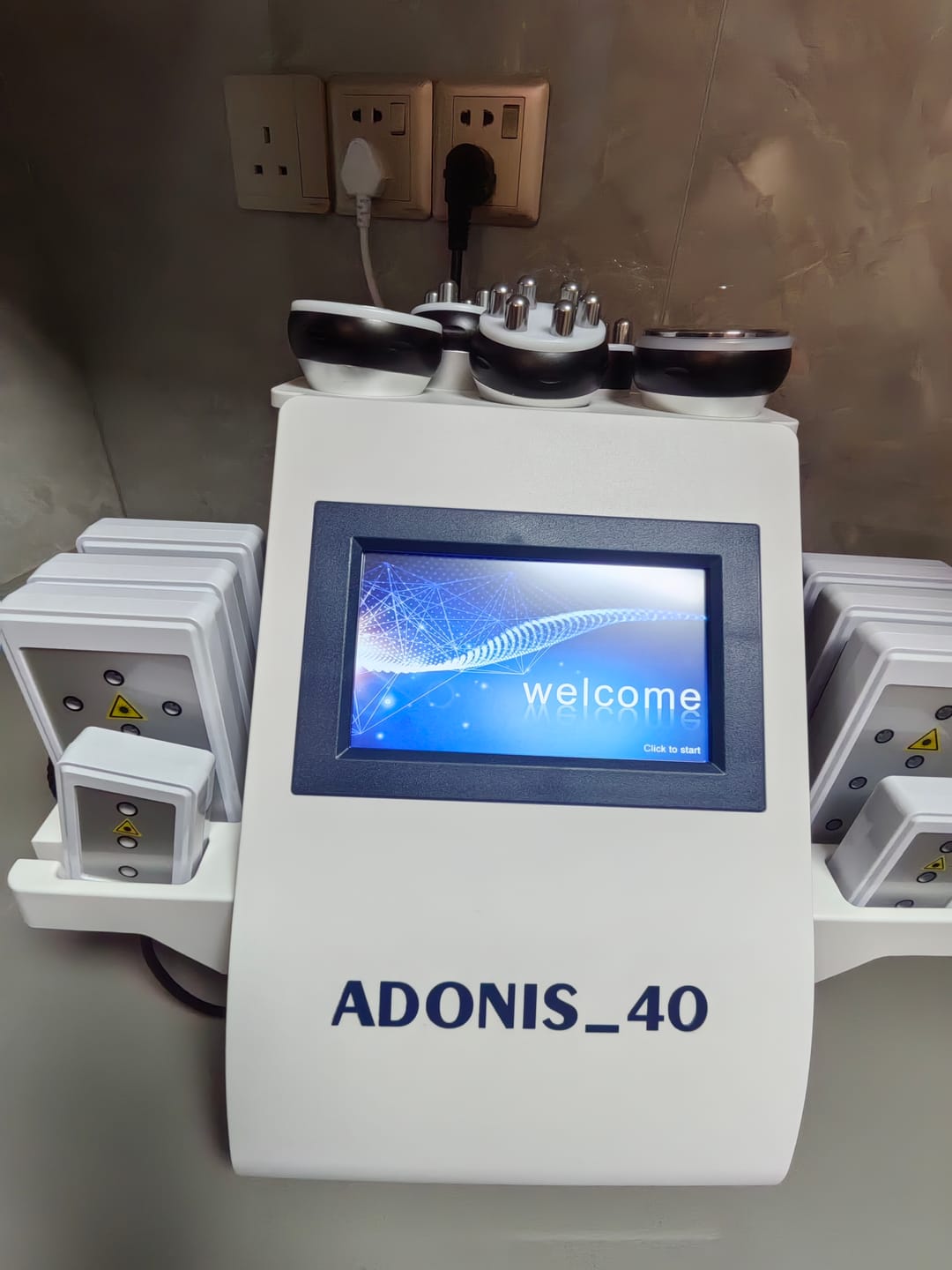 Customer photo review of Adonis 6 in 1 Cavitation Machine for Fat Blasting