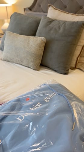 Customer photo review of Wertvoll Du™ Kapuzenpullover