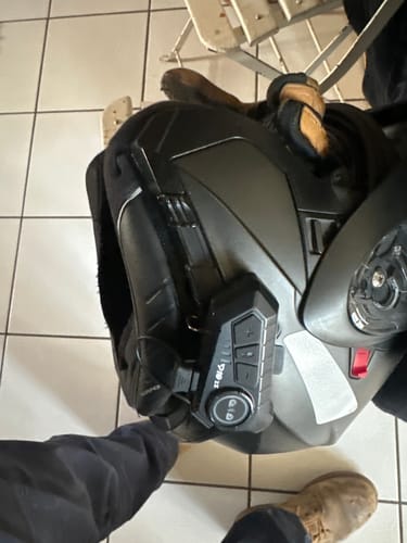 Customer photo review of Motarcom - L'intercom moto haut de gamme et abordable