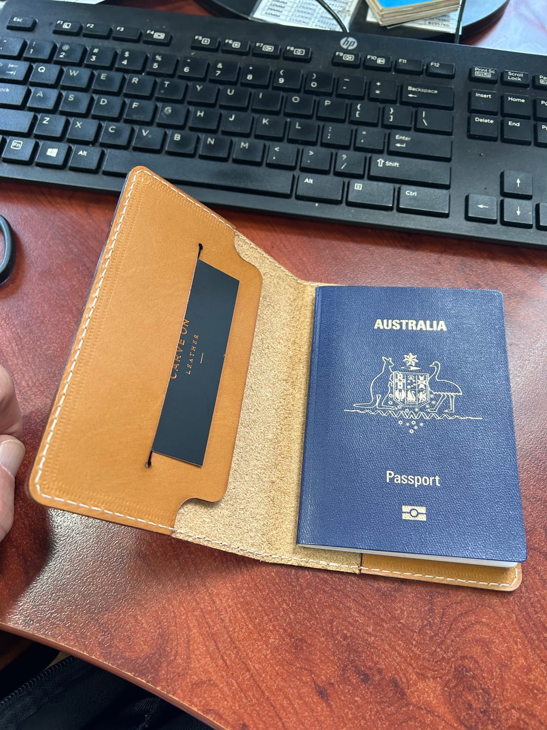 Customer photo review of Passport Holder