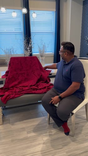 Customer video review of The King