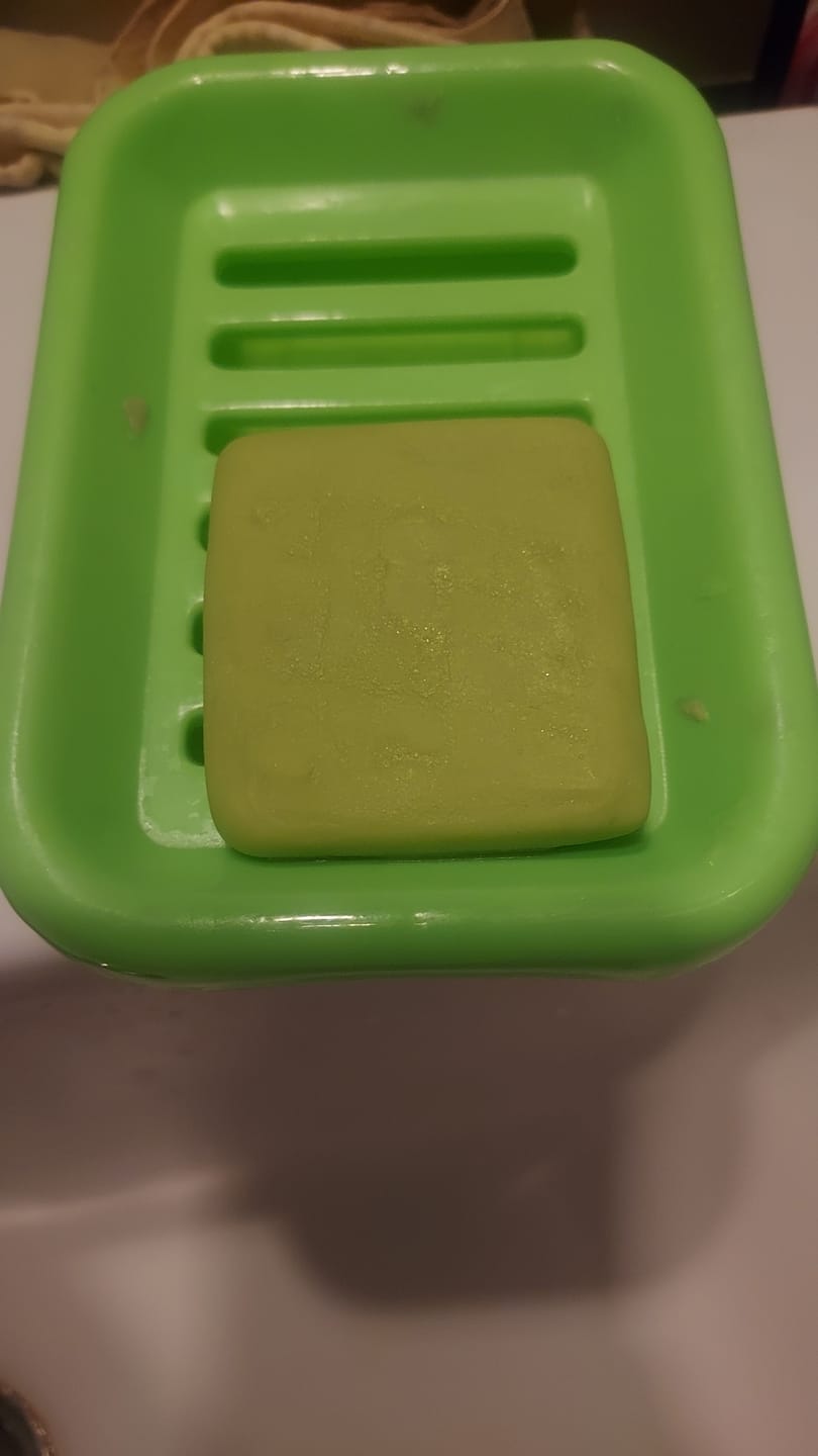Customer photo review of Brightening Face & Body Bar Bioferment Green Papaya with Vits C & E