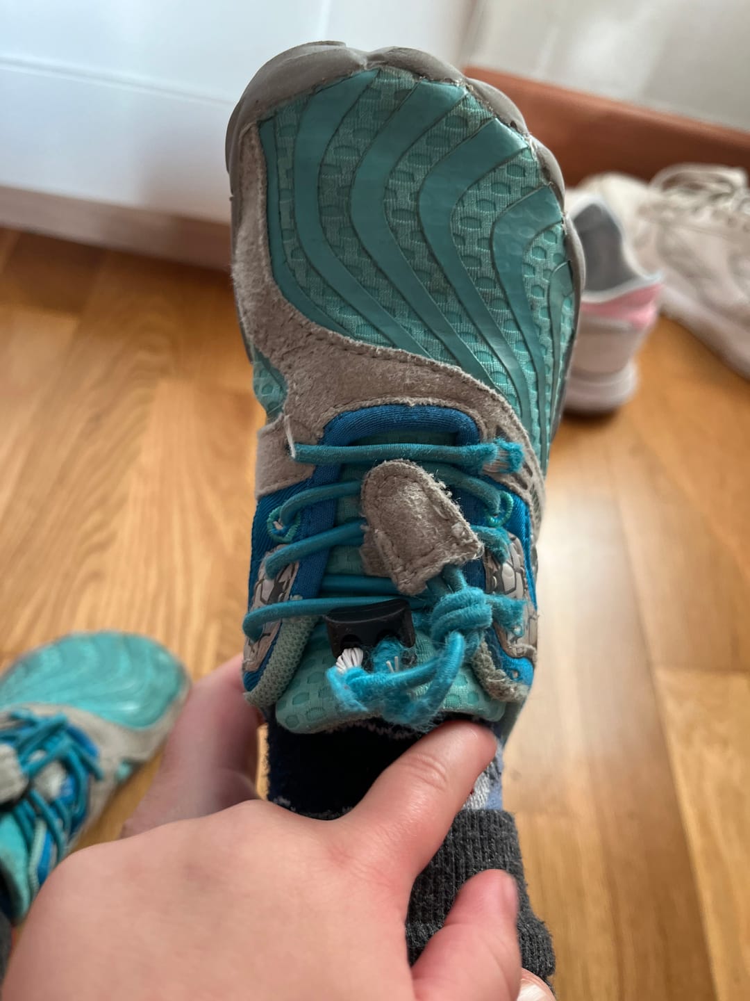 Customer photo review of Niños Barefoot Chaser Vitality Ⅰ