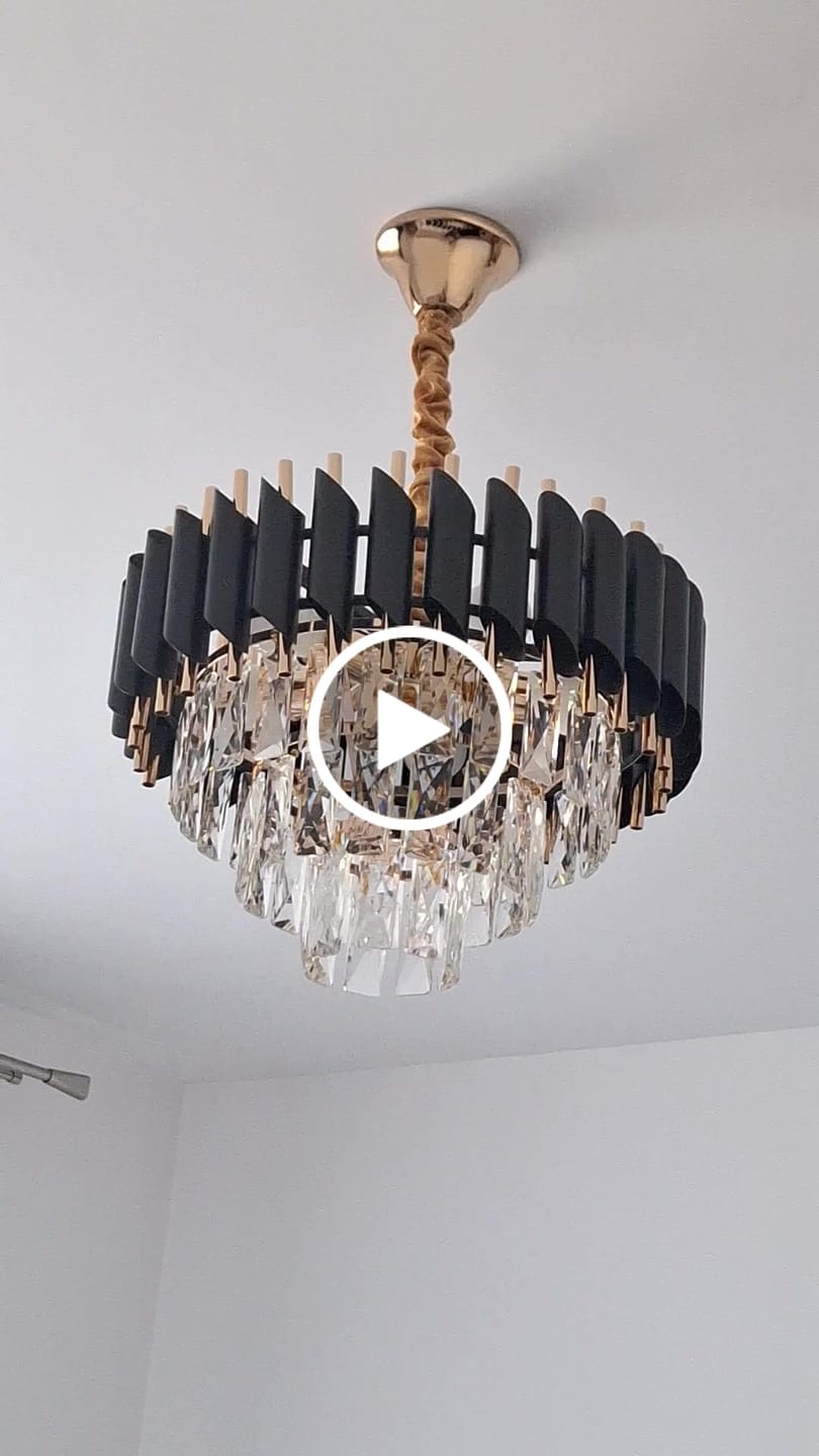 Customer video review of Candelabru Cristal BLACK PANTHER 400mm