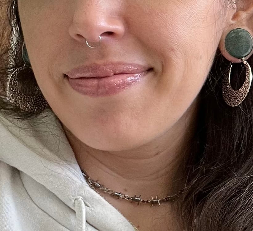 Customer photo review of Barbed Wire Choker