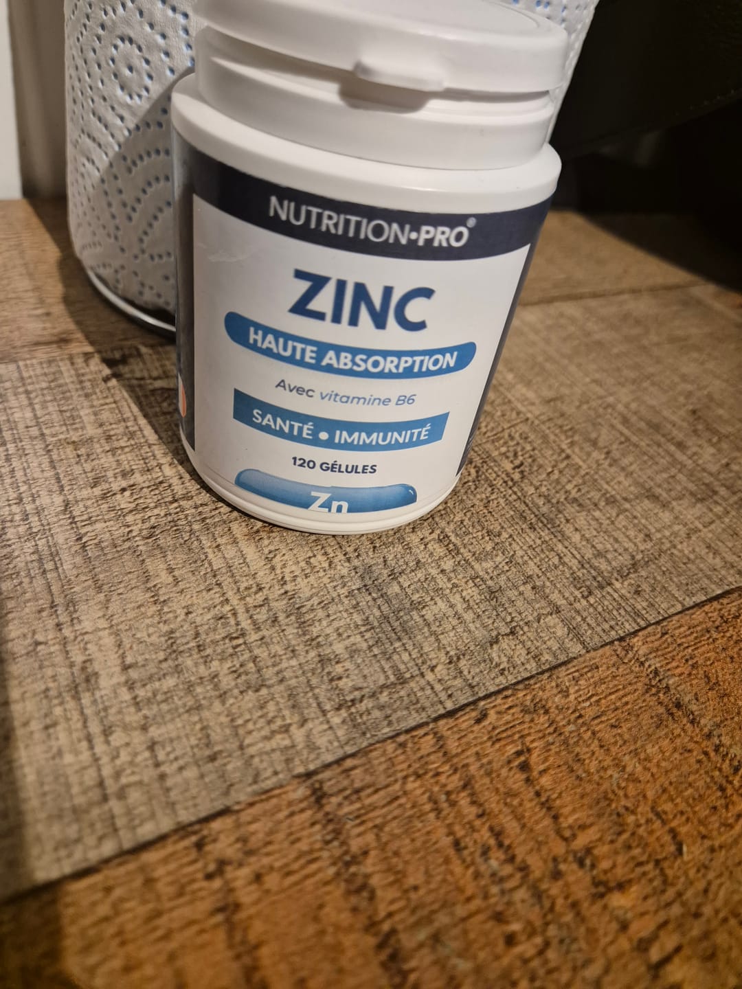 Customer photo review of ZINC - 120 GÉLULES
