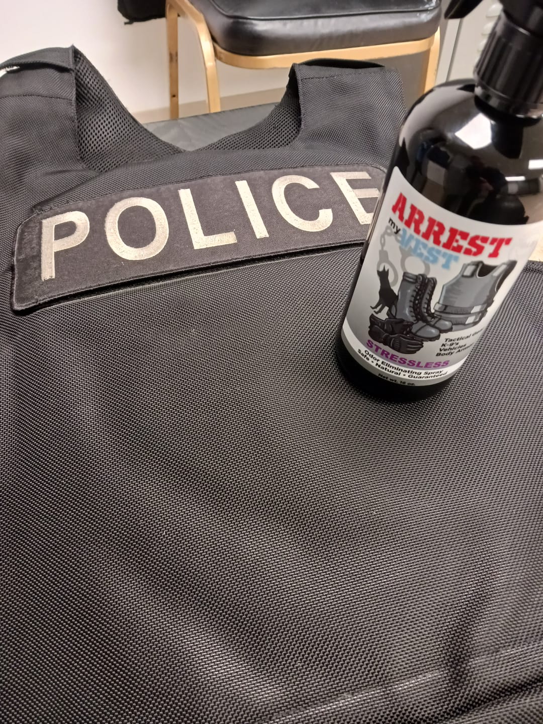 Customer photo review of Double Pack - Create Your Own 16 oz. Sprays | Odor Eliminating Spray