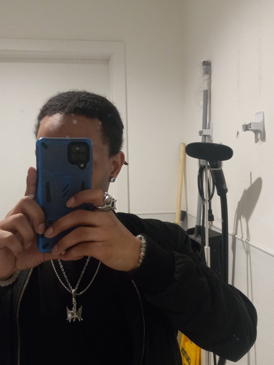 Customer photo review of FALLEN ANGEL PENDANT