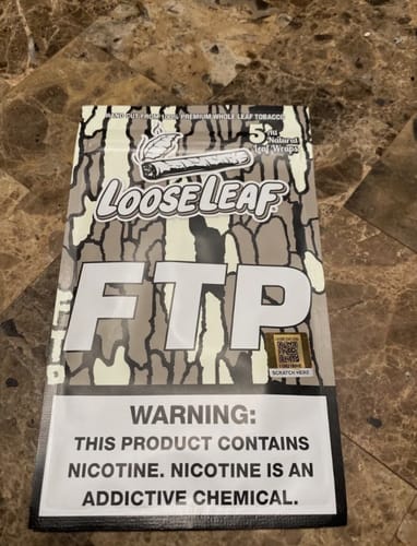 Customer photo review of Natural Dark Looseleaf 5-Pack Wraps (40 Count)