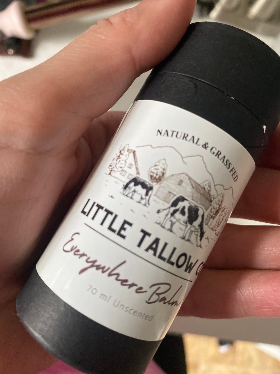 Customer photo review of Traditional Whipped Tallow Balm - 4oz Glass Jar