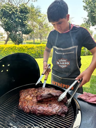 Reseña con foto de un cliente sobre Pecho Pieza Básica