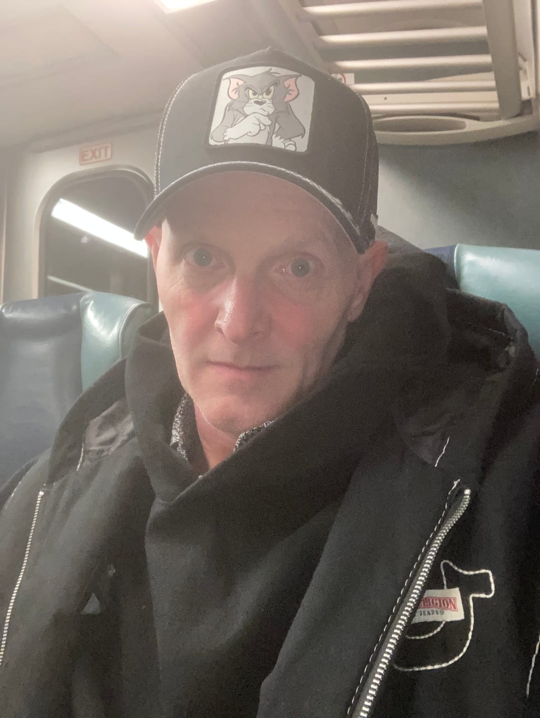 Customer photo review of OVERLORD X Tom & Jerry: Tom Trucker Cap
