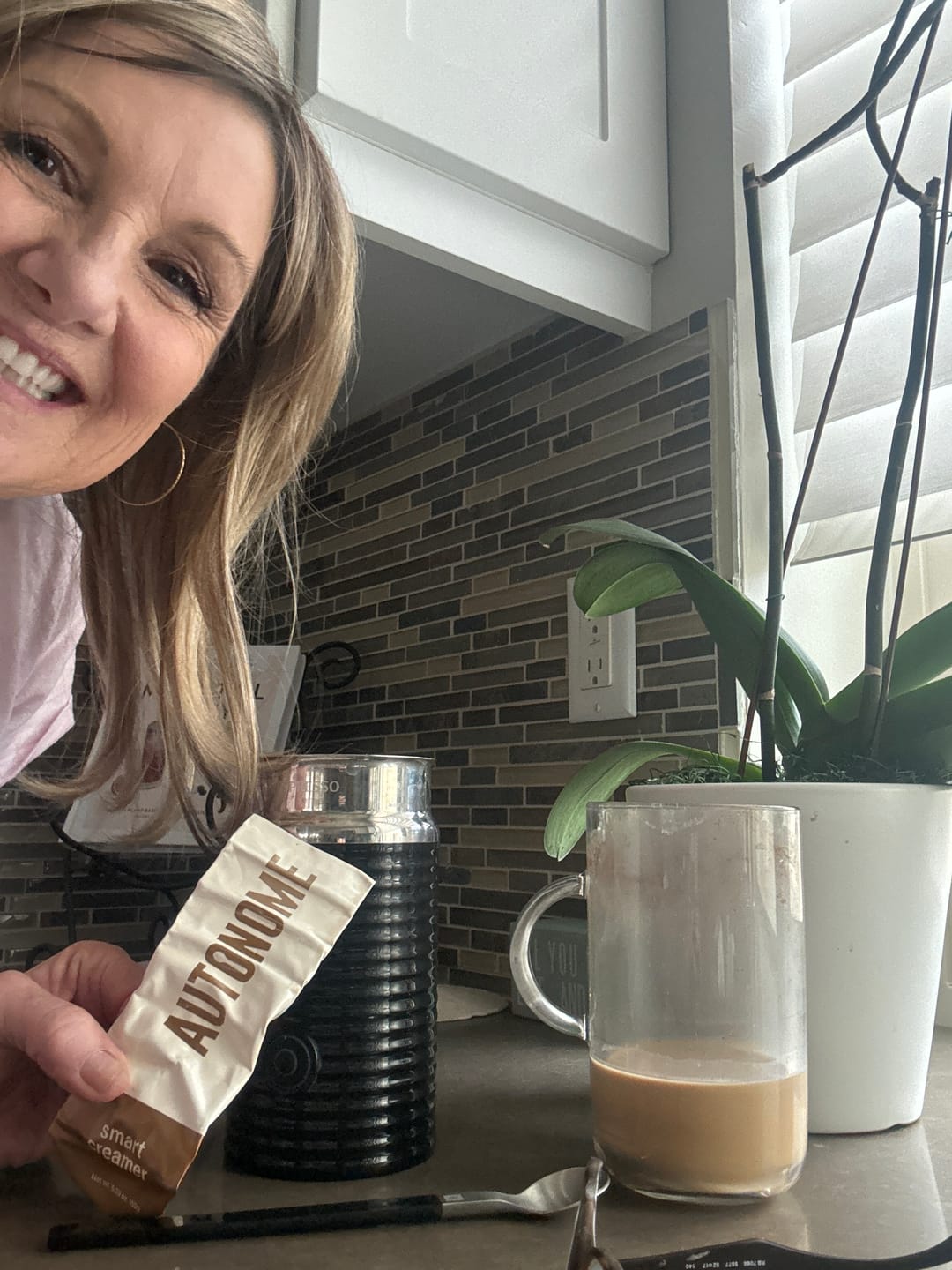 Customer photo review of 10 Servings AUTONOMY Smart Creamer