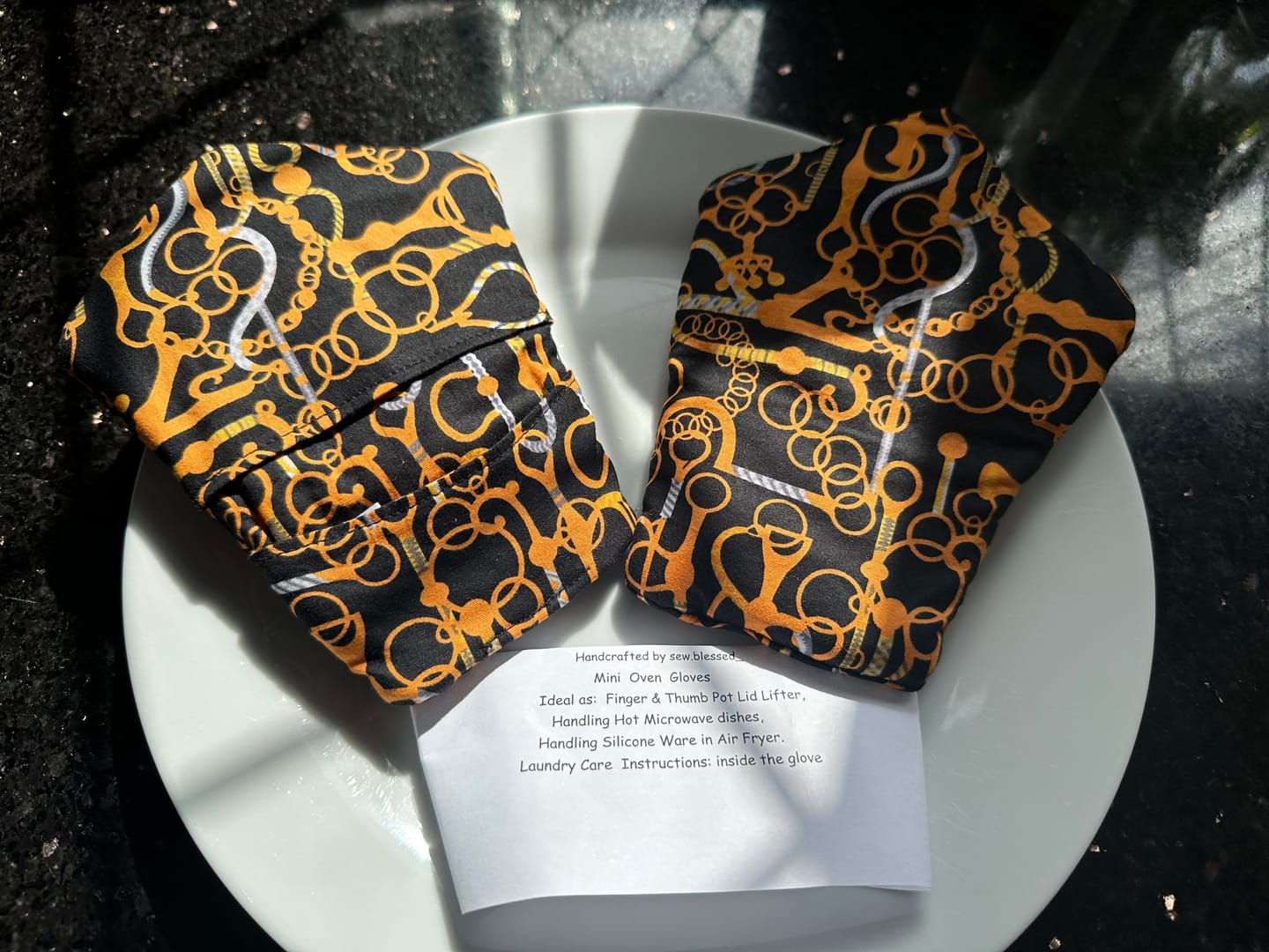 Customer photo review of Chains and Ropes Cotton Poplin Fabric