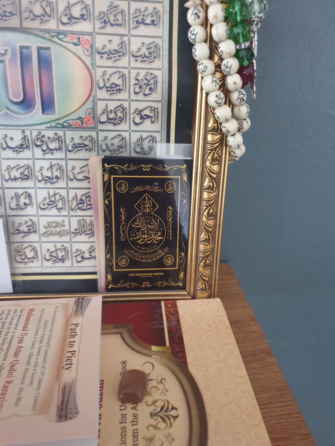 Customer photo review of Laminated Taweezes Pocket Wallet Small (1.5" x 2")