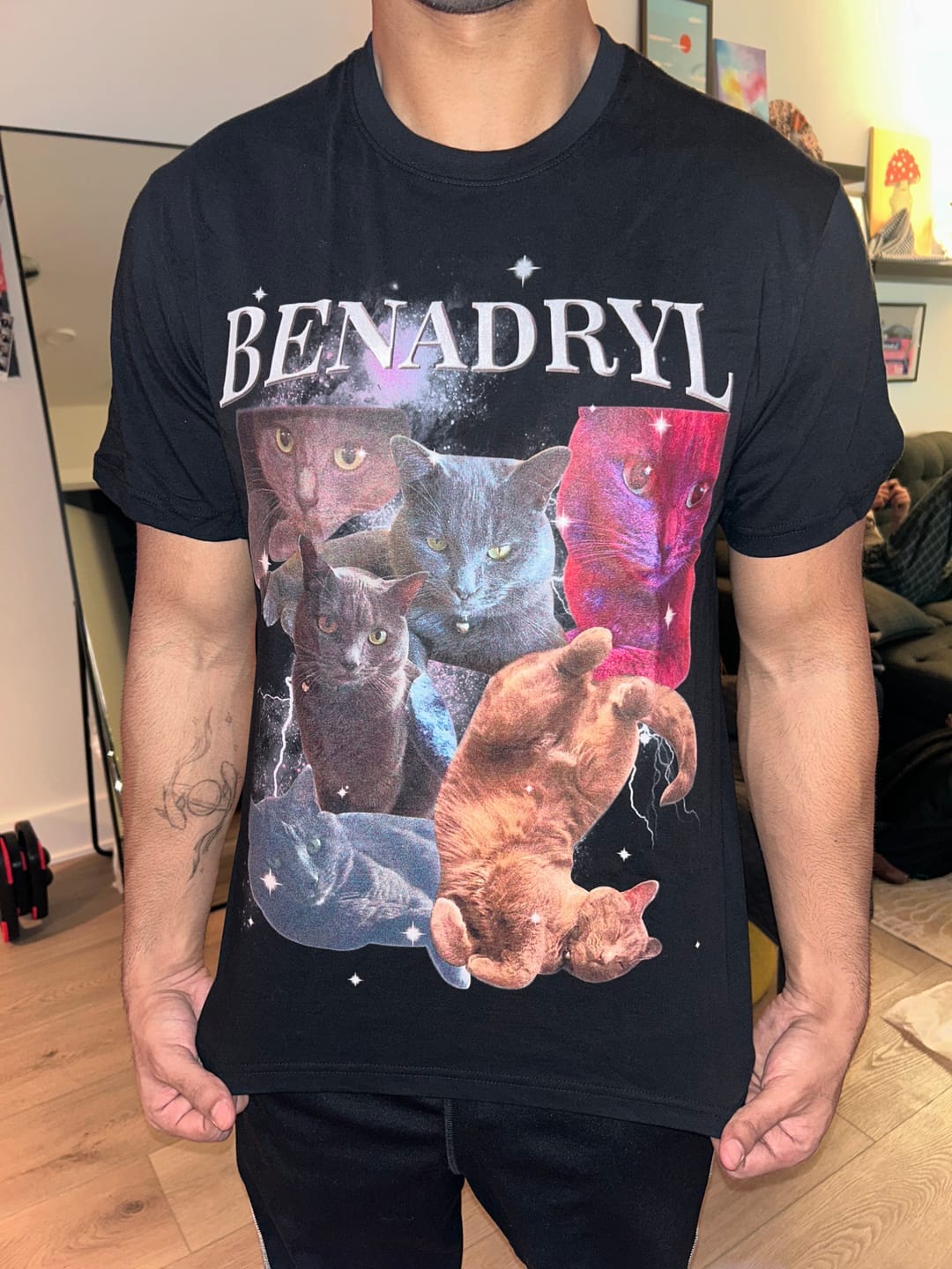 Customer photo review of Custom Vintage Tee