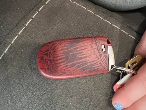 Customer photo review of Venom's Snarl Key Fob Shell
