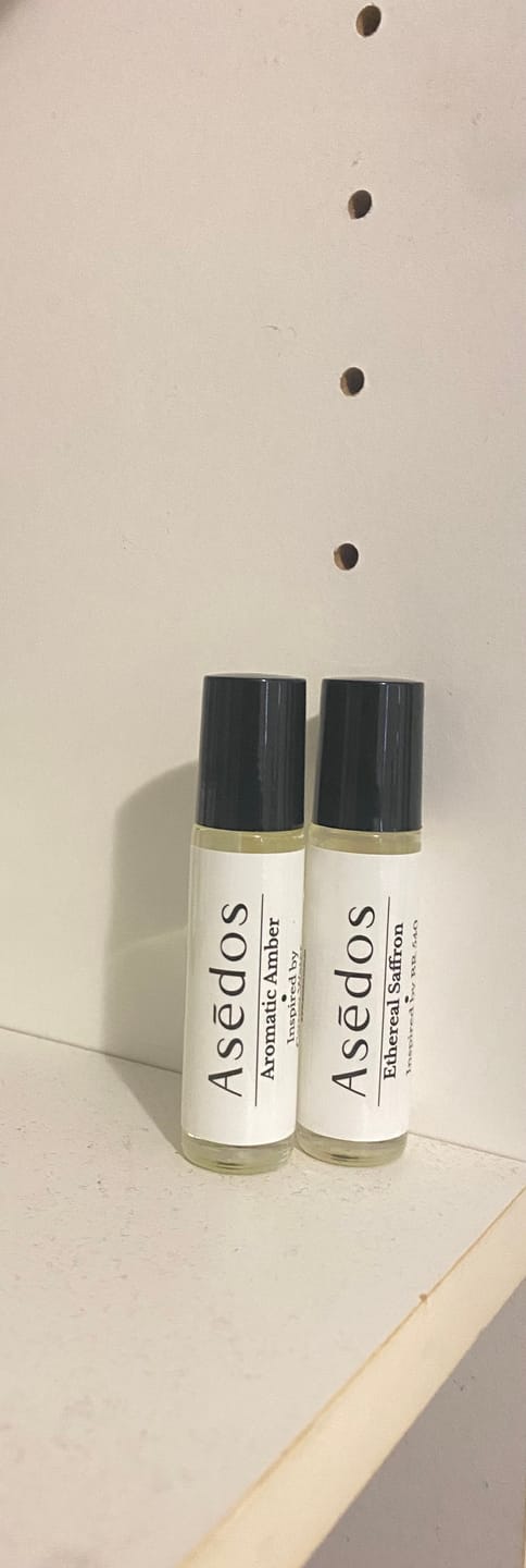 Customer photo review of ETHEREAL SAFFRON PERFUME OIL