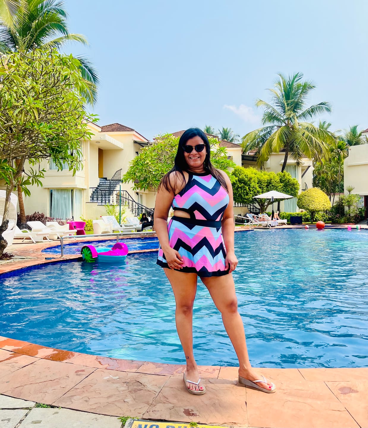 Customer photo review of Aztec Swimsuit- BESTSELLER