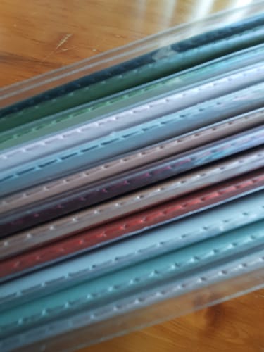 Customer photo review of Fast Brain Daily Productivity Planners - Complete Set