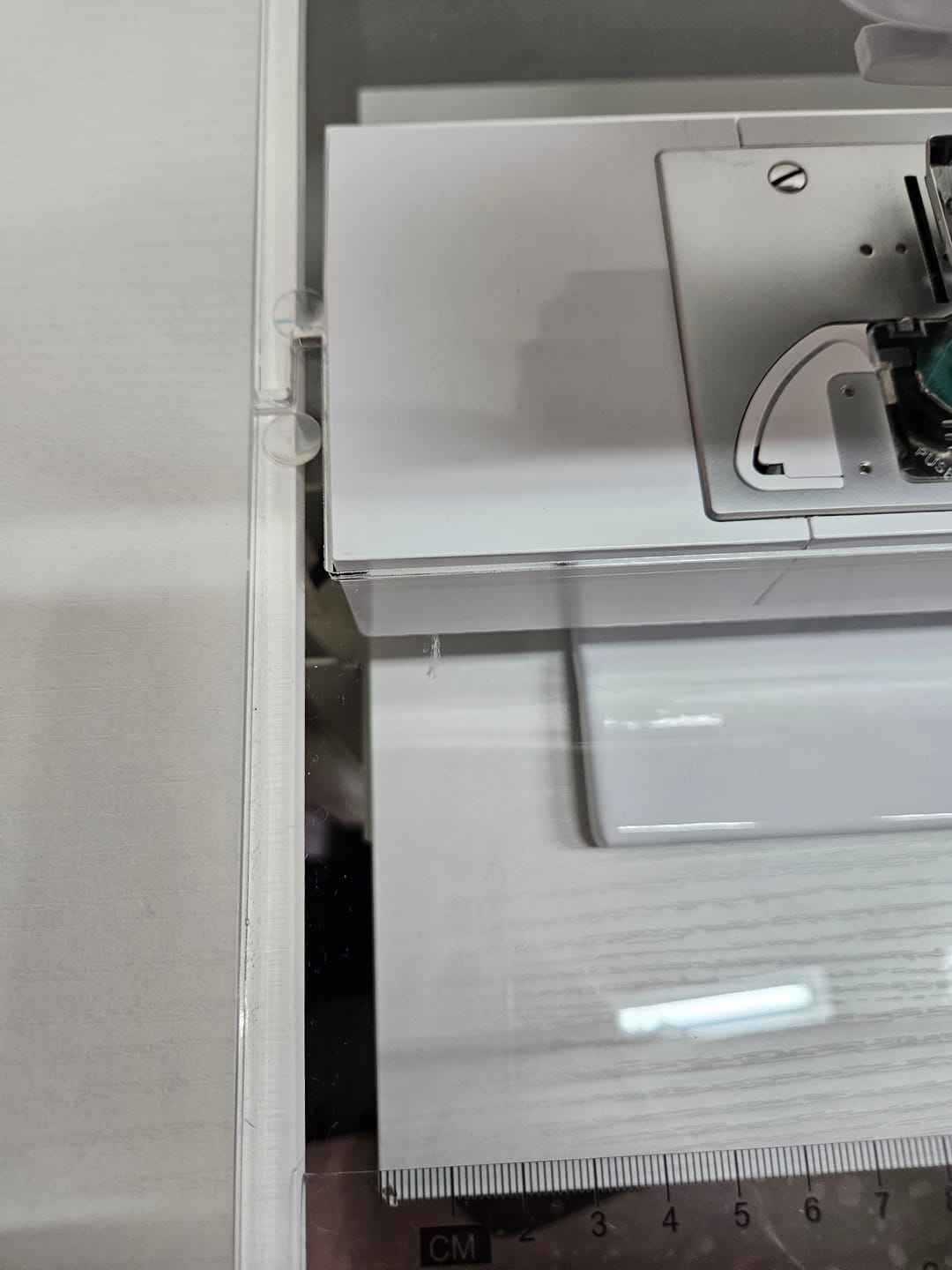 Customer photo review of Custom Sewing Machine Insert