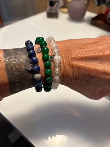 Customer photo review of Lapis Lazuli Bracelet
