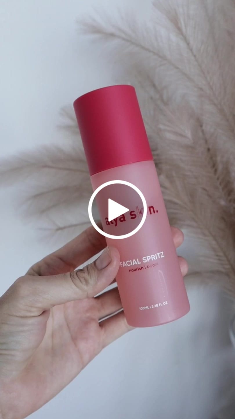 Customer video review of Facial Spritz