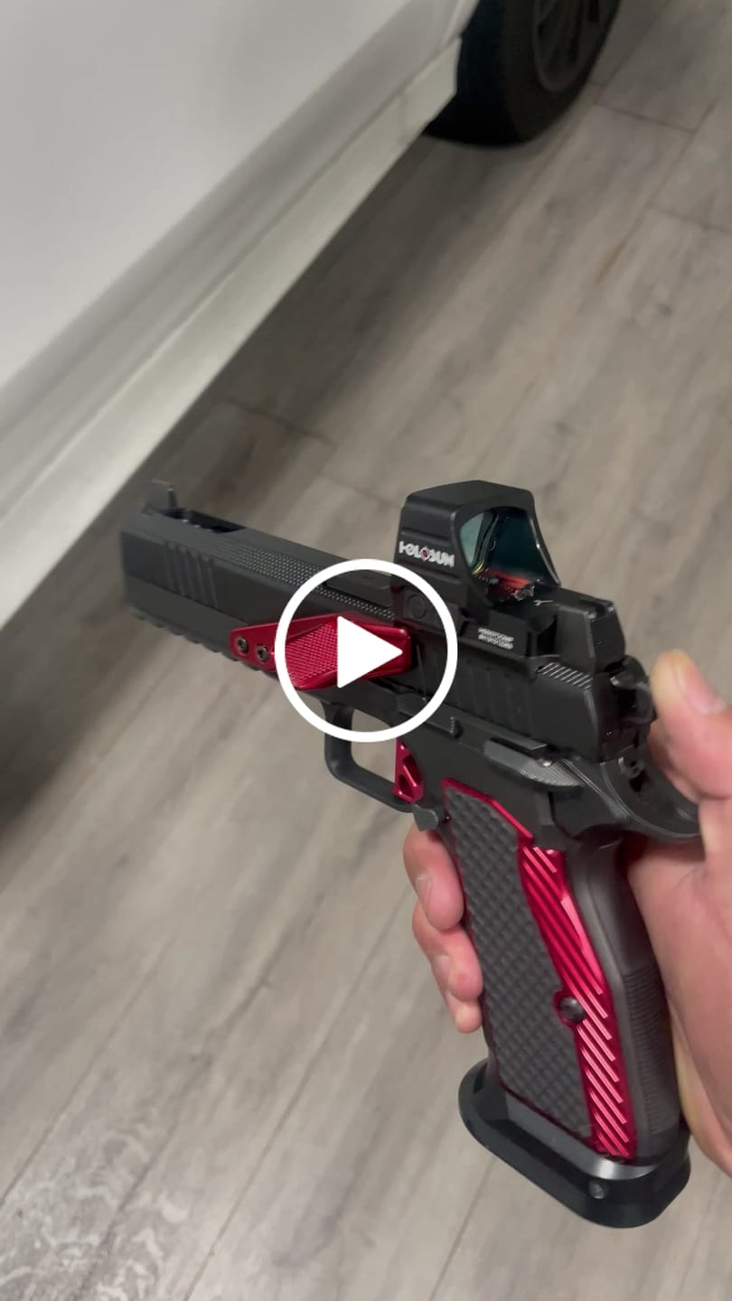 Customer video review of 1911/STI 2011 Staccato | Adjustable Thumbrest