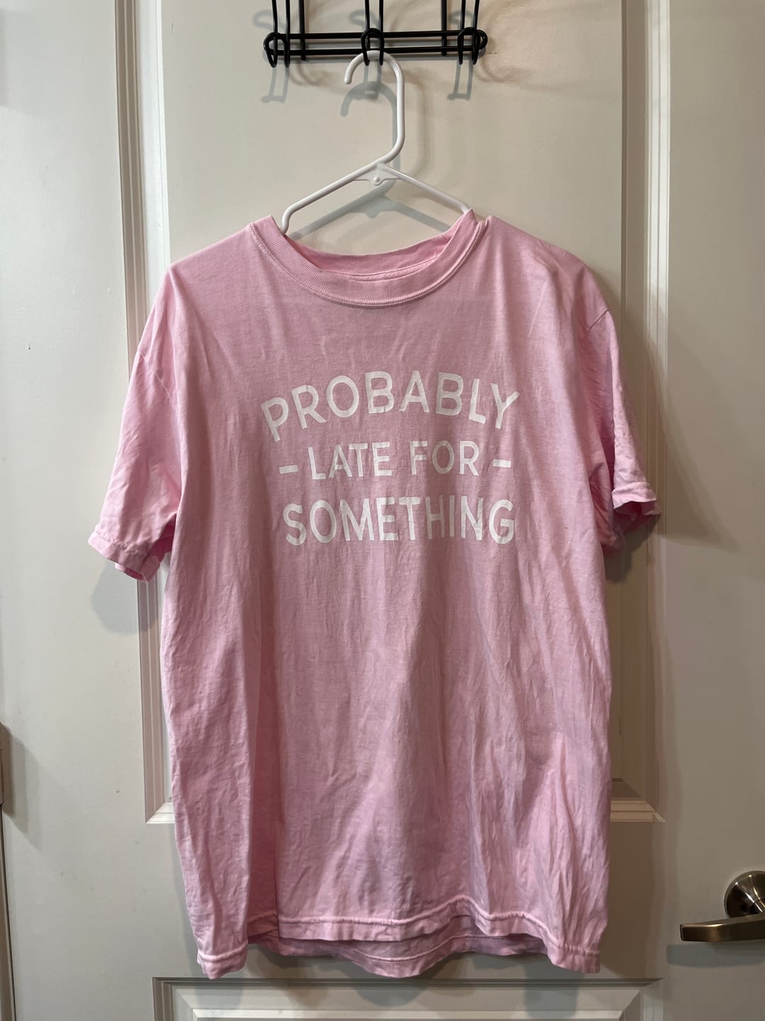 Customer photo review of Probably Late For Something