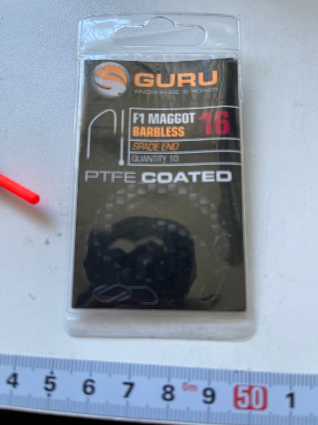 Customer photo review of F1 MAGGOT BARBLESS SPADE END