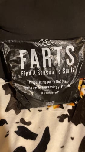 Customer photo review of FARTS T-shirt - Unisex Black