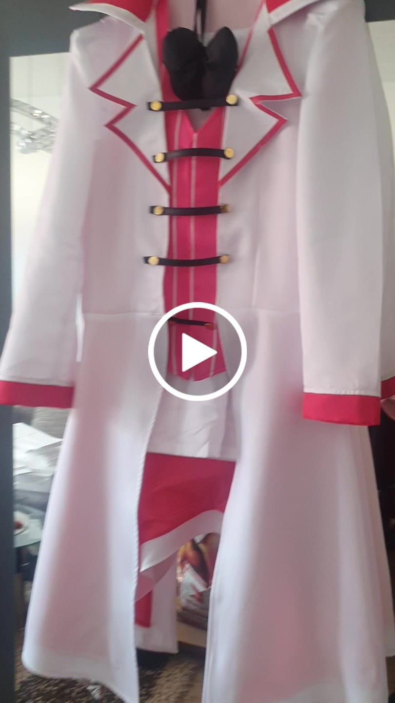 Customer video review of Lucifer Morningstar Kostüm Set Hazbin Hotel Lucifer Cosplay Outfits