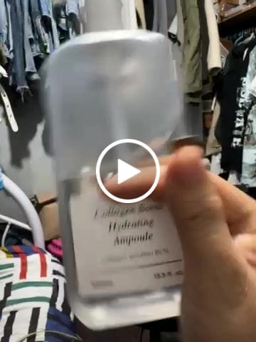 Customer video review of Bad Skin™ Korean Collagen Bomb Hydrating Ampoule