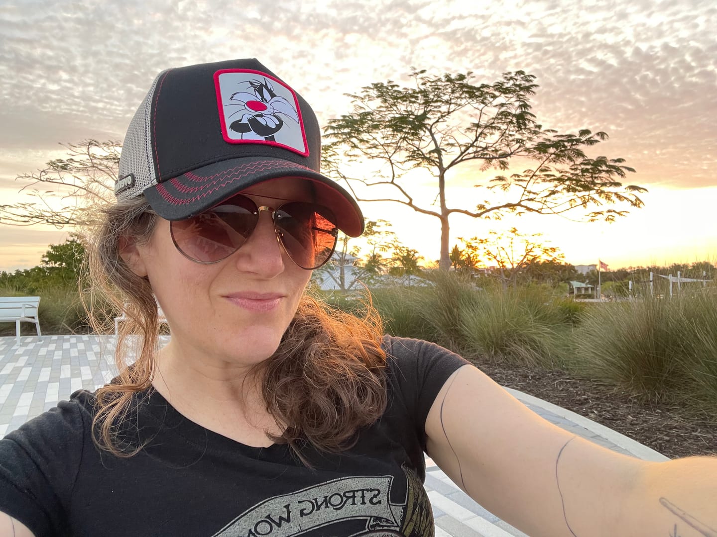 Customer photo review of OVERLORD X Looney Tunes: Yosemite Sam Trucker Cap