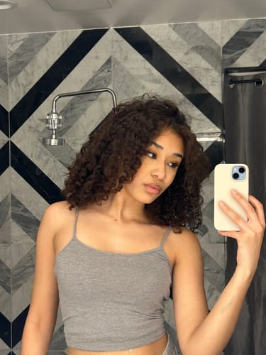 Customer photo review of This is a Curl Building Serum