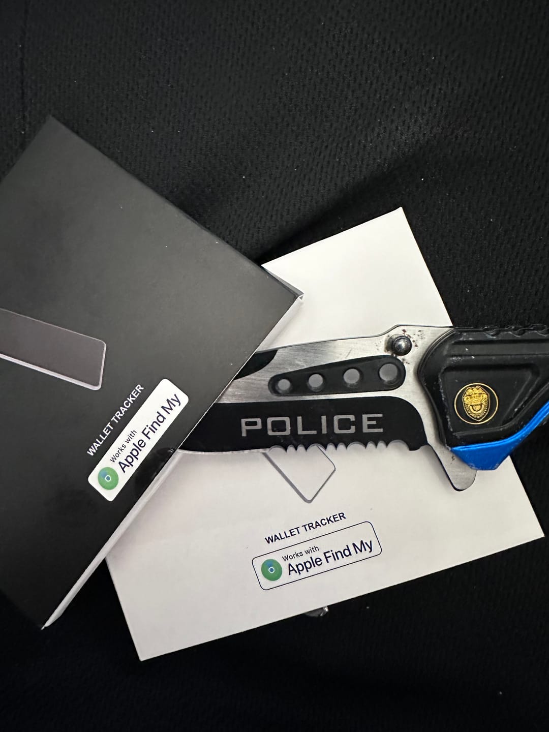Customer photo review of AceCard - Wallet Tracker - Apple Find My