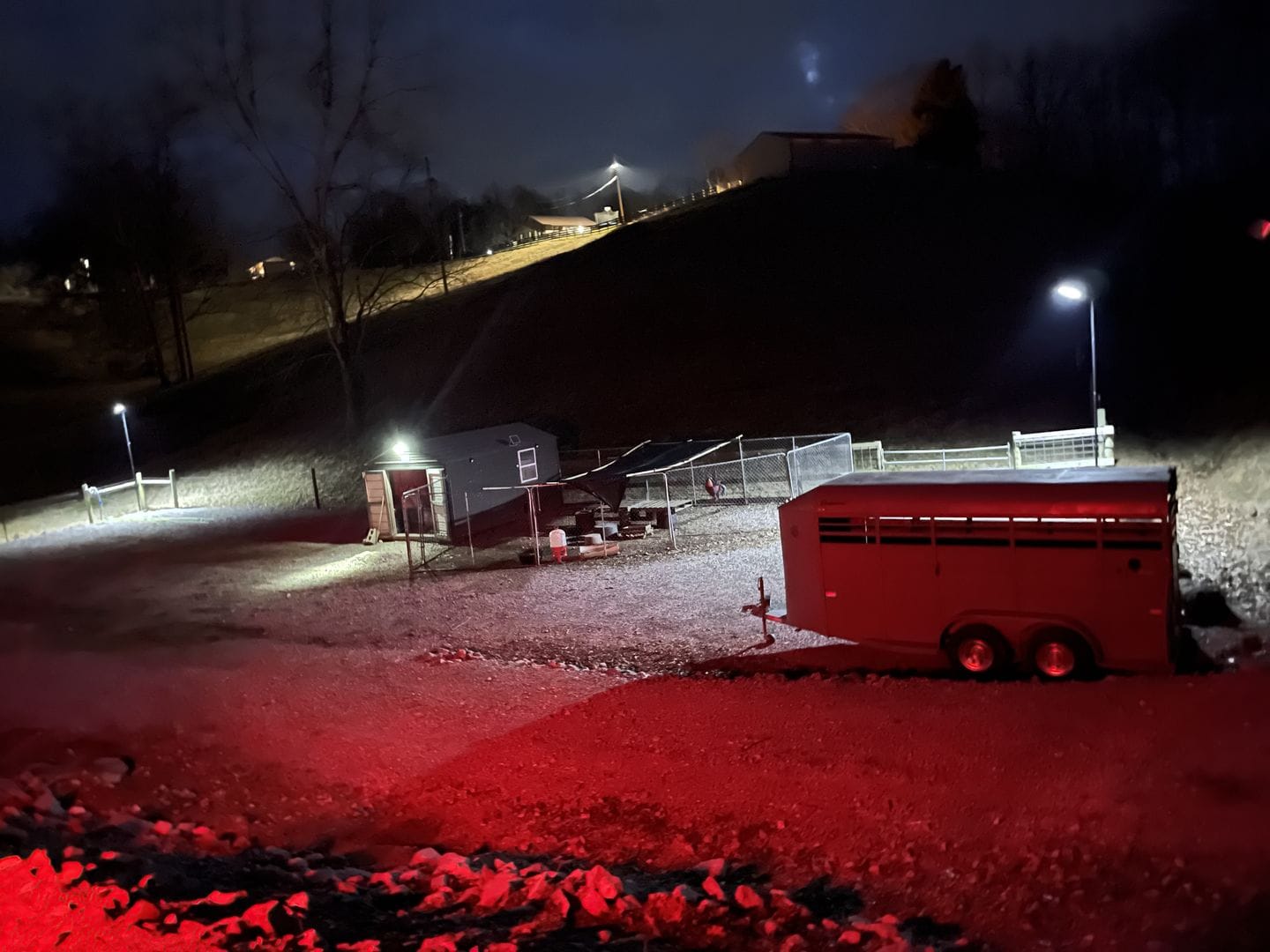 Customer photo review of 200W Solar Street Light with pole 16FT/20FT