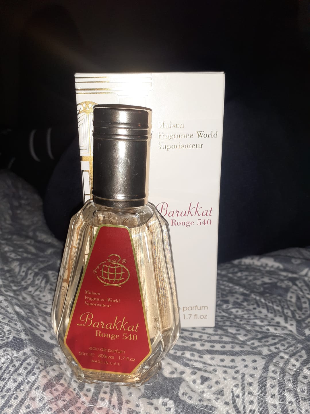 Customer photo review of Barakkat Rouge 540 EDP 50ml