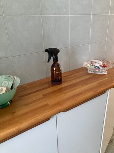 Customer photo review of Profumo igienizzante tessuti e ambienti