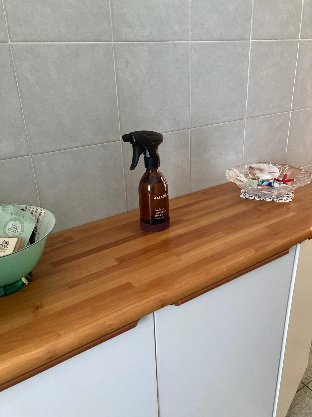 Customer photo review of Profumo igienizzante tessuti e ambienti