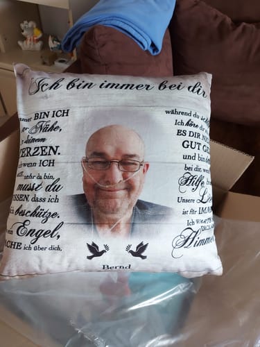 Gerlach A. review of Für immer bei dir - Paar-Kissen image 1 out of 1