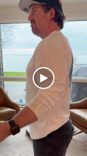 Customer video review of Custom UPF Shirt Long Sleeve