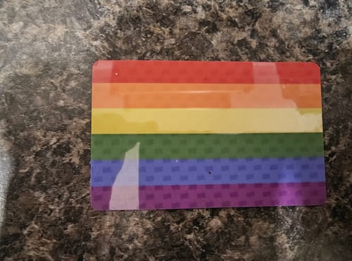 Customer photo review of GMC - Gay Membership Card - Novelty Gift