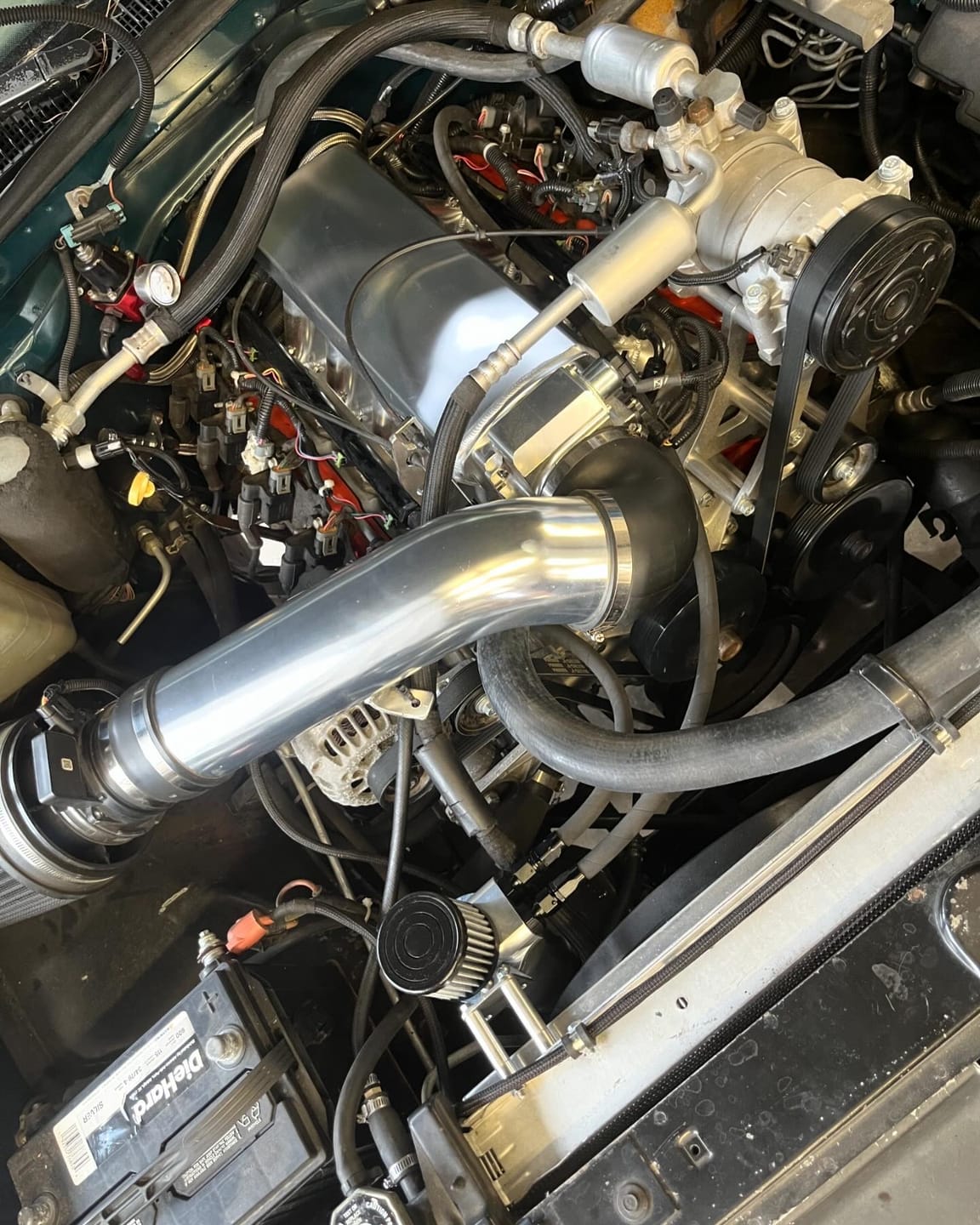 Customer photo review of Motion Raceworks Top Loader Billet Oil Catch Can Bare Aluminum ( Dual 10 AN Port ) 32-100BARE