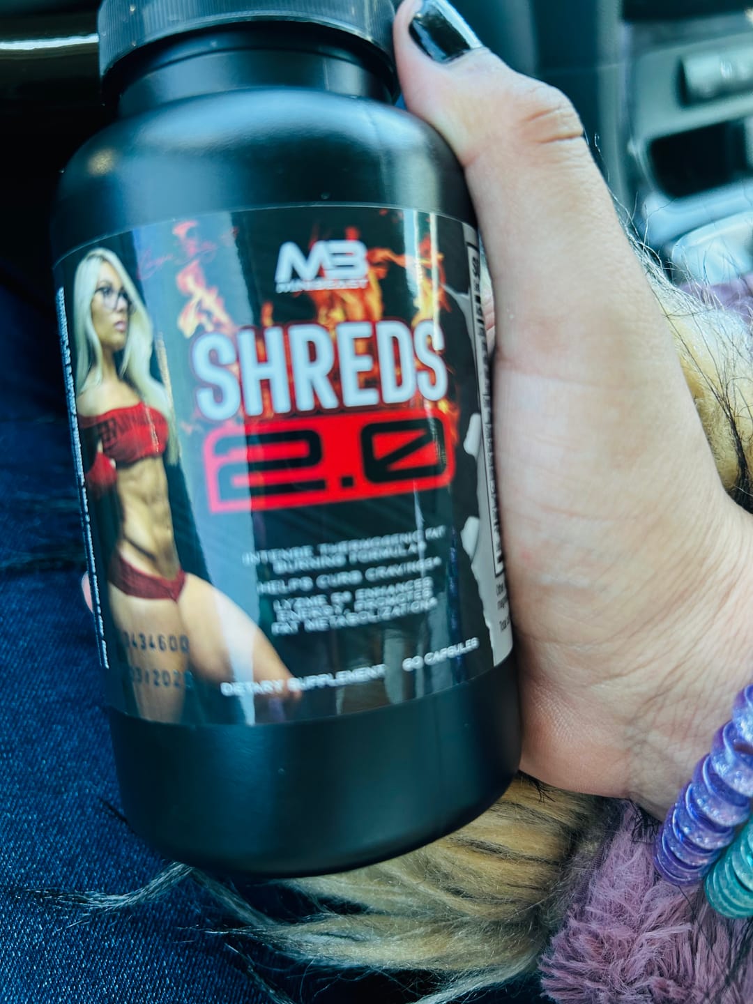 Customer photo review of Shreds 2.0 (Daytime Fat Burner)