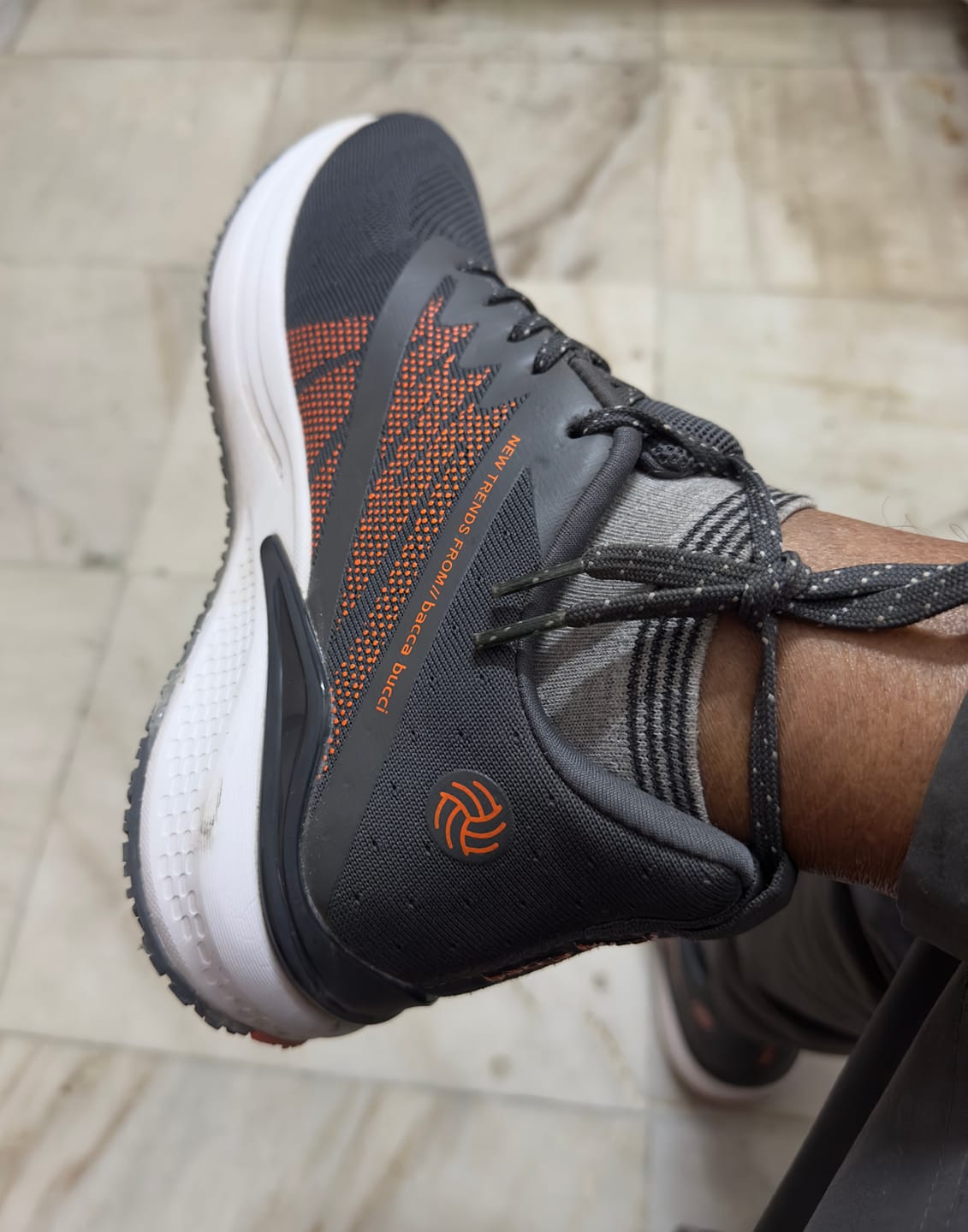 Customer photo review of Bacca Bucci Men's Comfortable Lightweight Walking Shoes