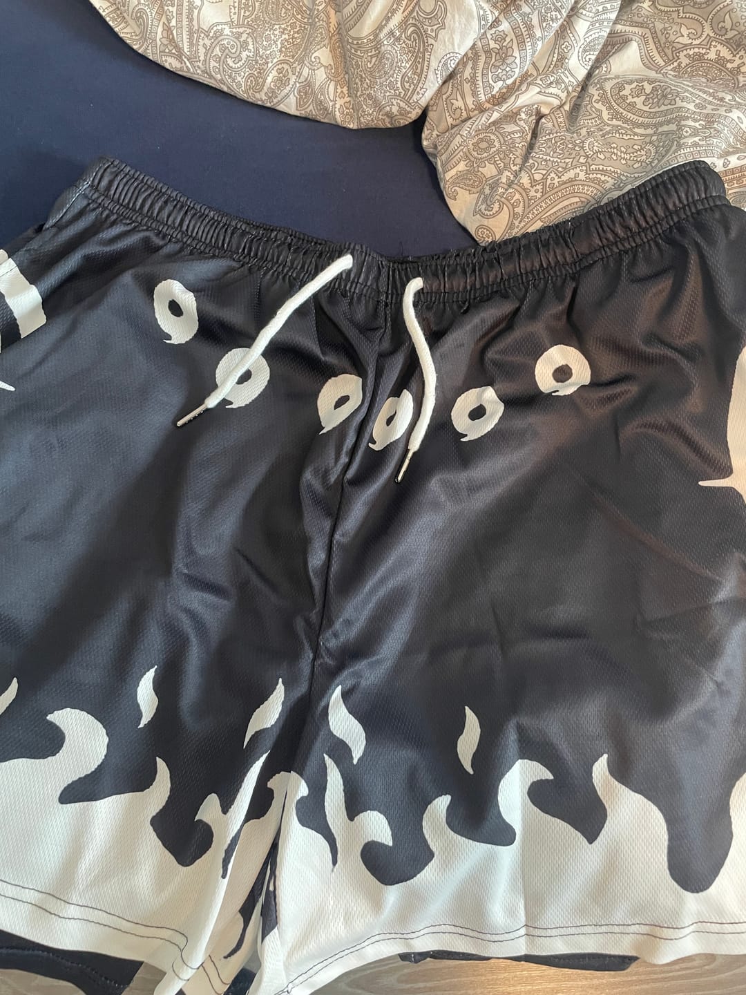 Customer photo review of Naruto Gym Shorts